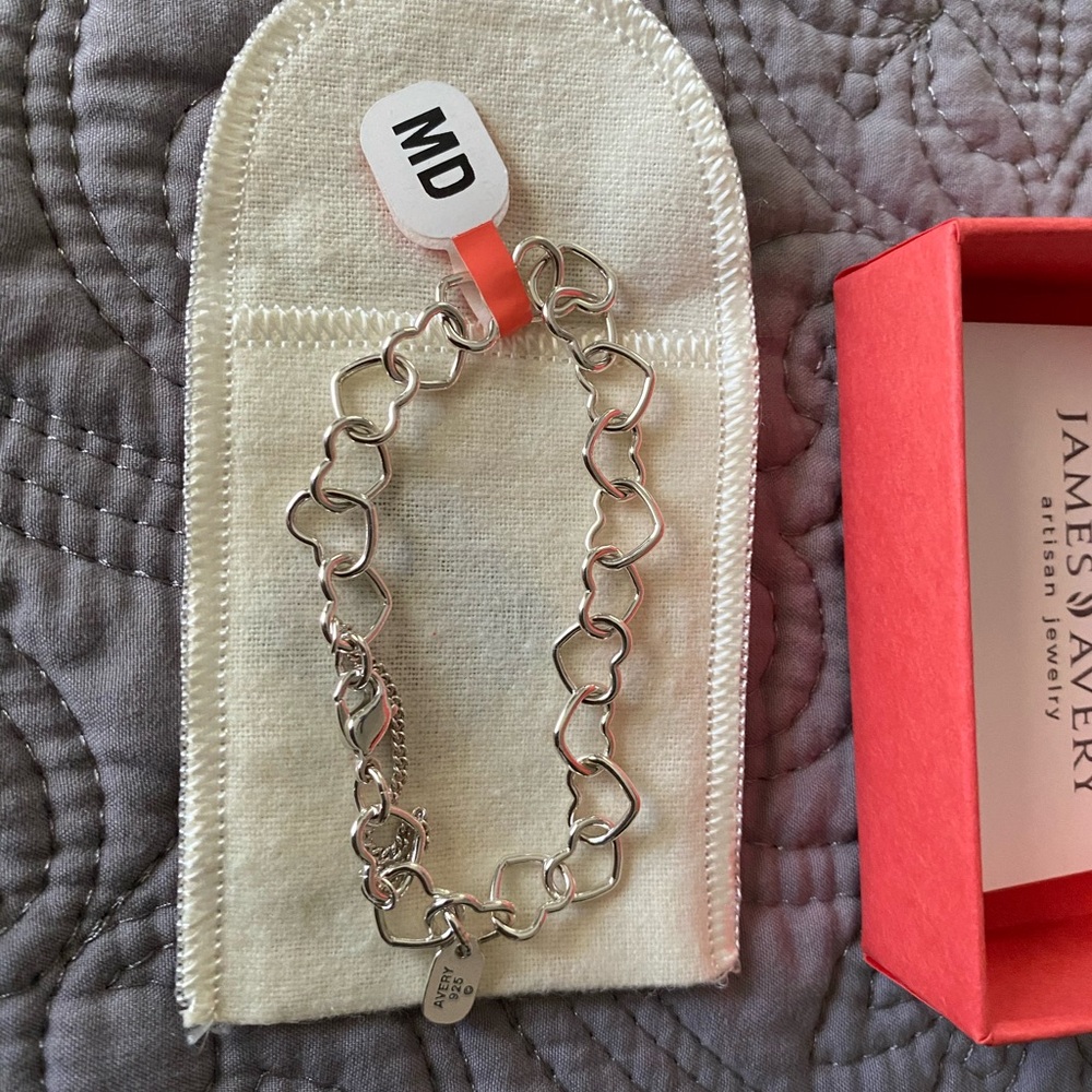 James Avery Sterling Silver Charm Bracelet